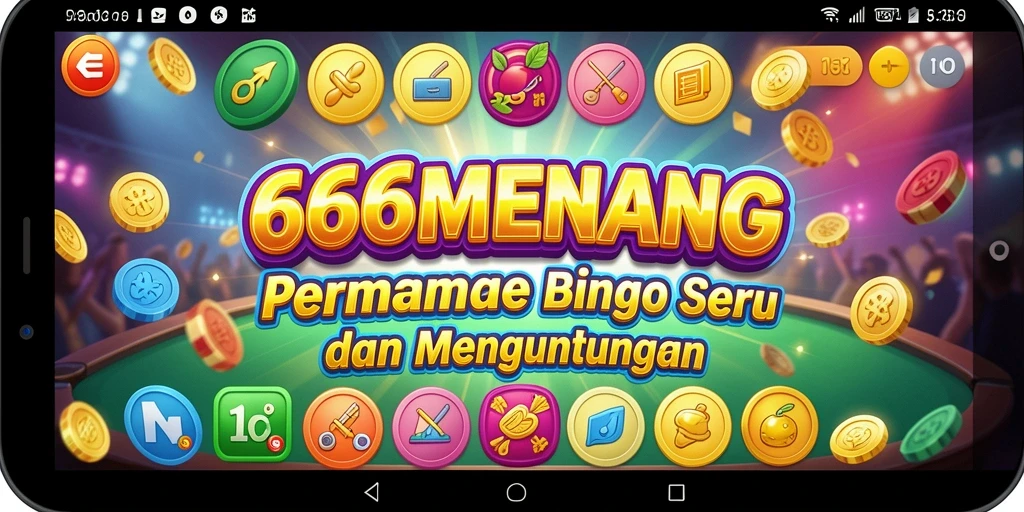 Screenshot gameplay 666MENANG dengan suasana seru Bingo.