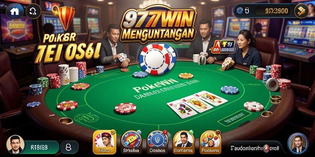 Gameplay seru dan menantang di 9777WIN dengan aksi poker yang mendebarkan.