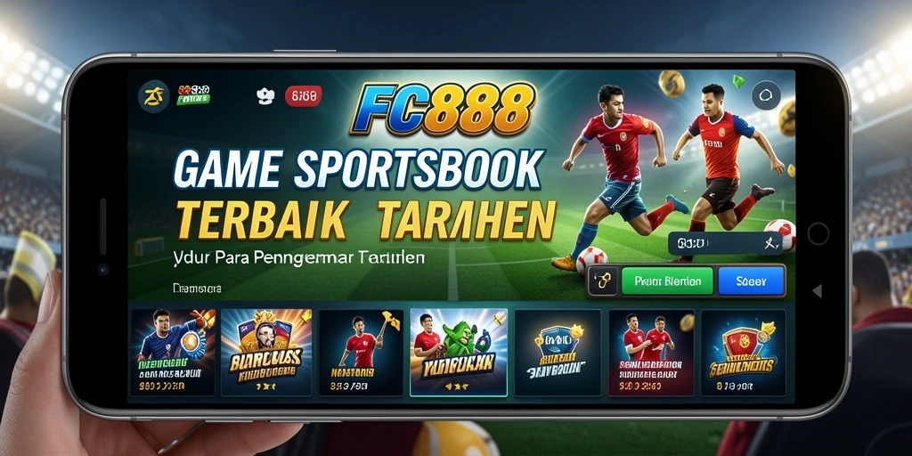 Tampilan antarmuka FC888 yang menarik untuk taruhan olahraga.