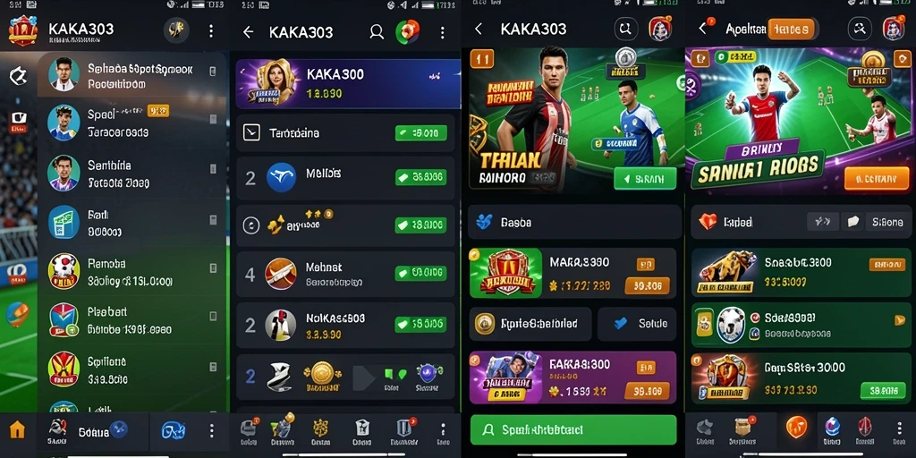 Tampilan screenshot KAKA303 menampilkan momen seru dalam taruhan olahraga.
