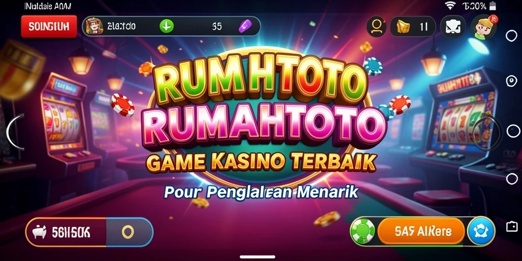 Tampilan seru saat bermain game Kasino di RUMAHTOTO.