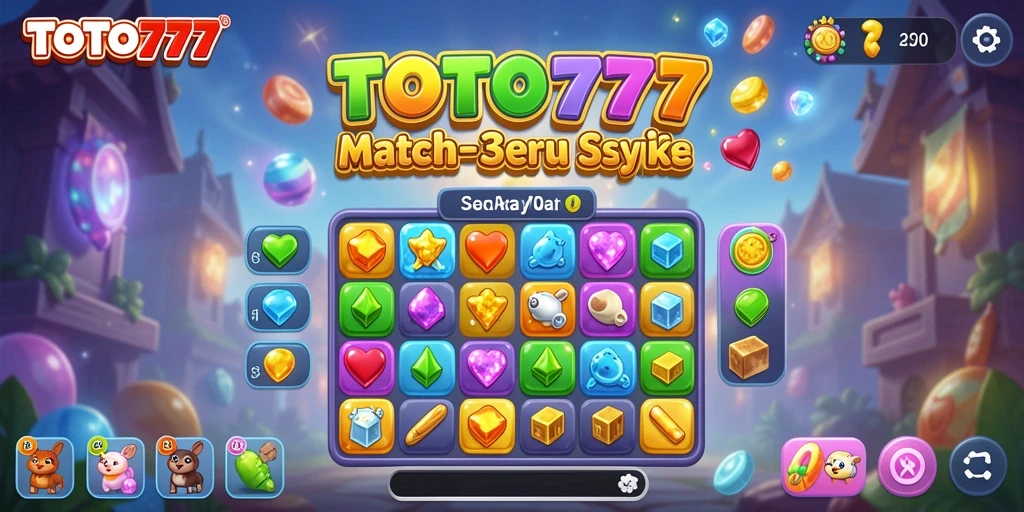 Tampilan gameplay TOTO777 yang penuh warna dan seru.
